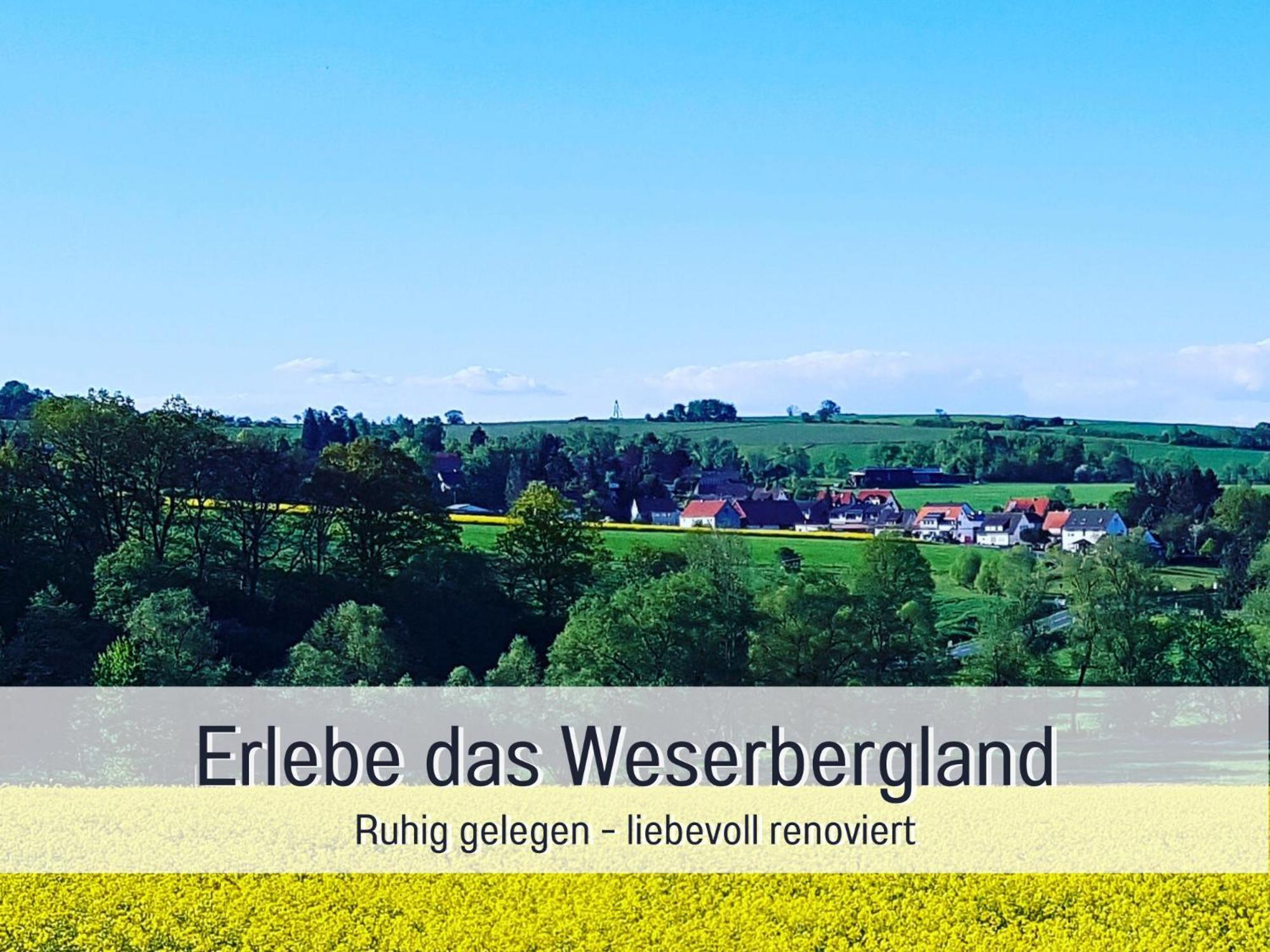 Am Feldrain - Urlaub Mit Hund Im Weserbergland Hannoversch Münden Kültér fotó